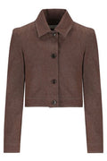 Max Mara Carpa Button-Up Cropped Jacket