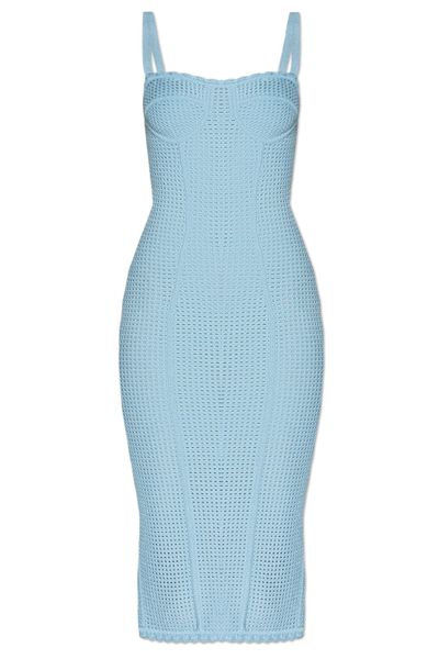 Dolce & Gabbana Crochet Midi Dress