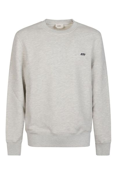 Autry Logo Embroidered Crewneck Sweatshirt
