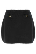 Miu Miu High-Rise Bouclé Skirt