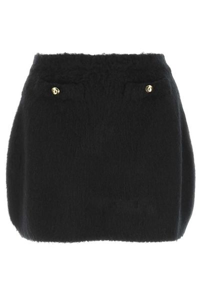 Miu Miu High-Rise Bouclé Skirt