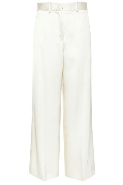 Jil Sander High-Waist Straight-Leg Pants