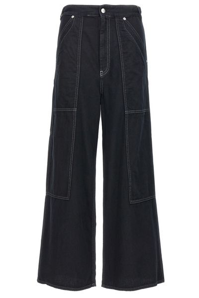 MM6 Maison Margiela Wide-Leg Panelled Jeans