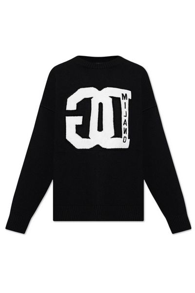 Dolce & Gabbana DG Logo Embroidered Crewneck Jumper