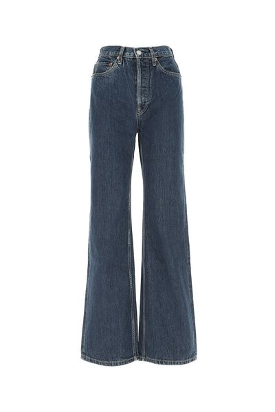 RE/DONE High-Rise Wide-Leg Jeans