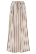 Dolce & Gabbana Striped Wide-Leg Pants