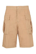 Aspesi Buttoned Straight-Leg Cargo Shorts