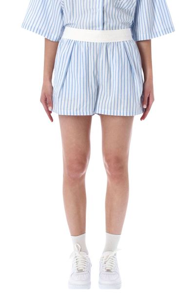 Nike Striped High-Rise Shorts