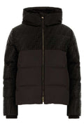 Fendi FF Jacquard Hooded Padded Jacket