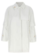 Max Mara Button Detailed Long-Sleeved Coat