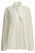 Givenchy Paris Logo Bow-Detailed Shirt
