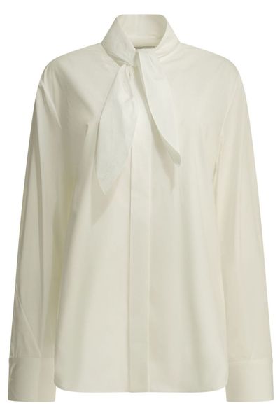 Givenchy Paris Logo Bow-Detailed Shirt