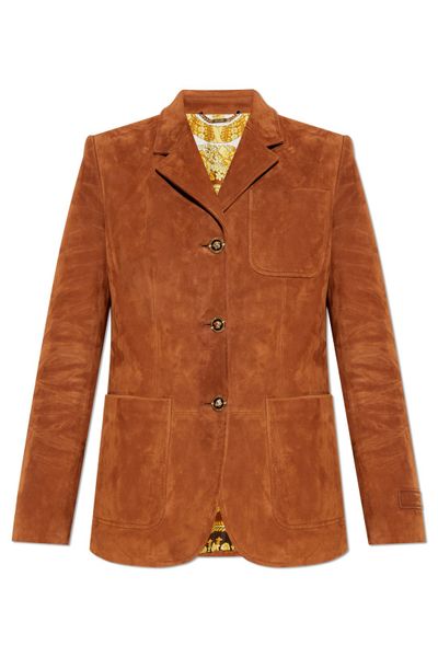 Versace Single-Breasted Tailored Blazer