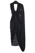 Loewe Gathered Draped Sleeveless Dress