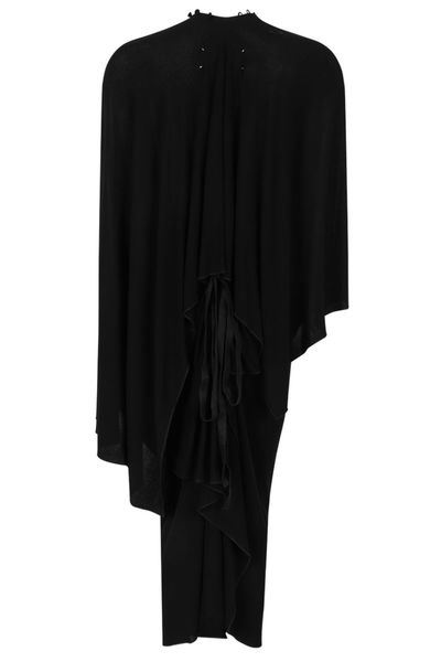 Maison Margiela Draped V-Neck Dress