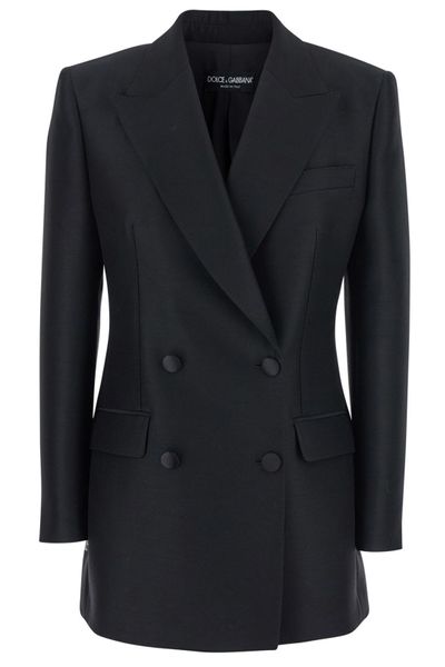 Dolce & Gabbana Double Breasted Long Sleeved Blazer