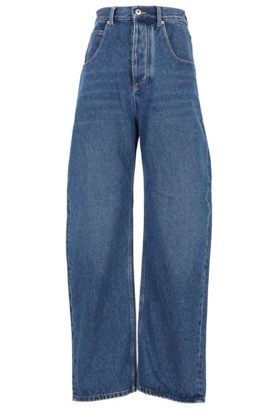 Bottega Veneta High-Rise Wide-Leg Jeans