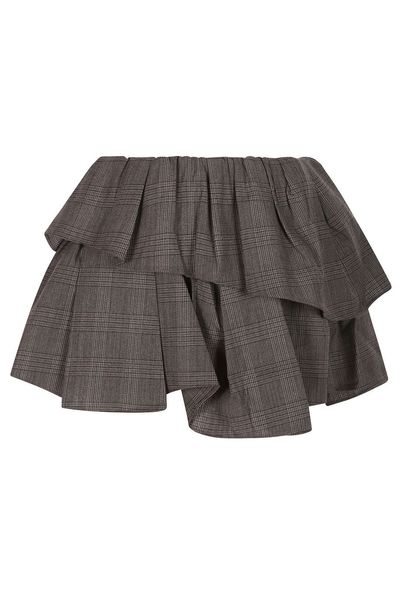 Acne Studios Short Pleated Skirt