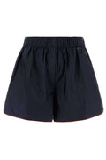 Prada Triangle-Logo Elasticated Waistband Shorts