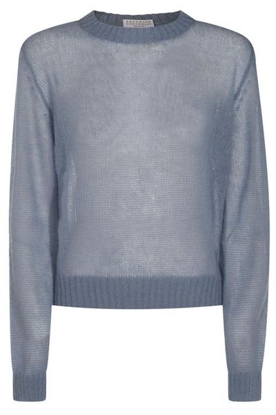 Brunello Cucinelli Long Sleeved Crewneck Jumper
