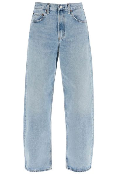 AGOLDE Mid-Rise Tapered-Leg Jeans