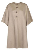 Max Mara Short-Sleeved Crewneck Coat