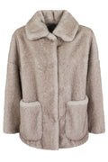 Herno Faux Fur Bomber Coat