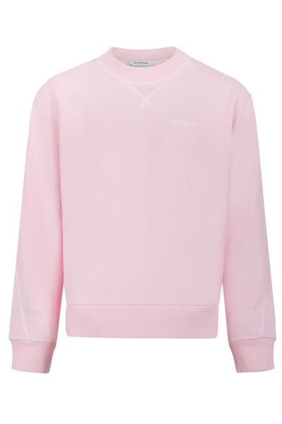 Givenchy Logo Embroidered Crewneck Sweater