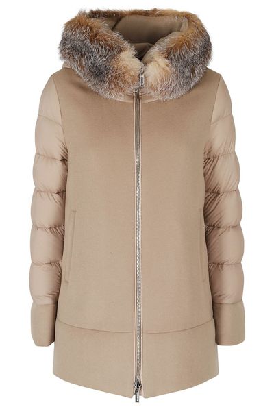 Moorer Fresia Quilted Hooded Coat