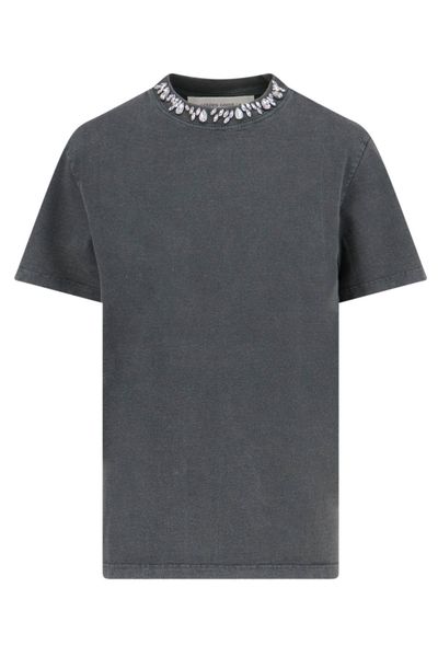 Golden Goose Deluxe Brand Embellished Crewneck Short-Sleeved T-Shirt