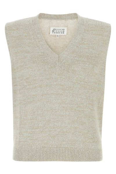 Maison Margiela V-Neck Knitted Vest