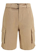 Laneus Belted Cargo Shorts