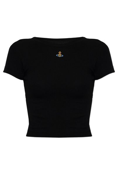 Vivienne Westwood Baby Peru Orb Cropped T-Shirt