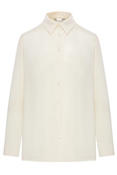 Max Mara Avion Button-Up Long-Sleeved Shirt