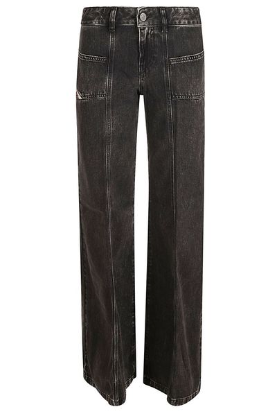 Diesel D-Akii Low-Rise Bootcut Jeans