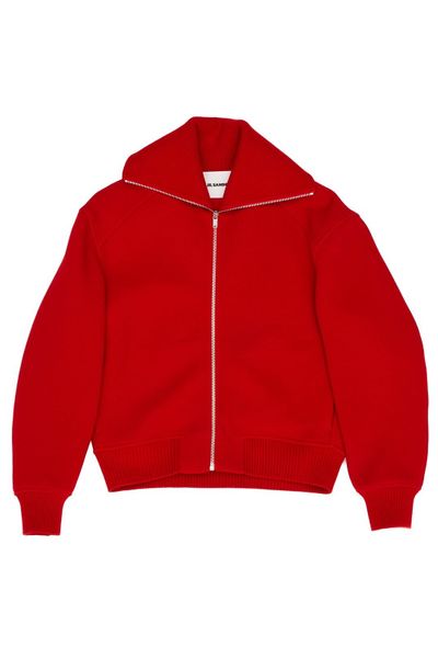 Jil Sander Zipped Bomber Jacket