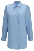 Prada Button-Up Poplin Shirt