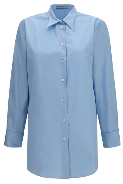 Prada Button-Up Poplin Shirt
