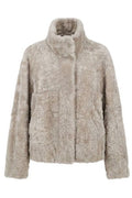 Brunello Cucinelli High Neck Straight Hem Jacket