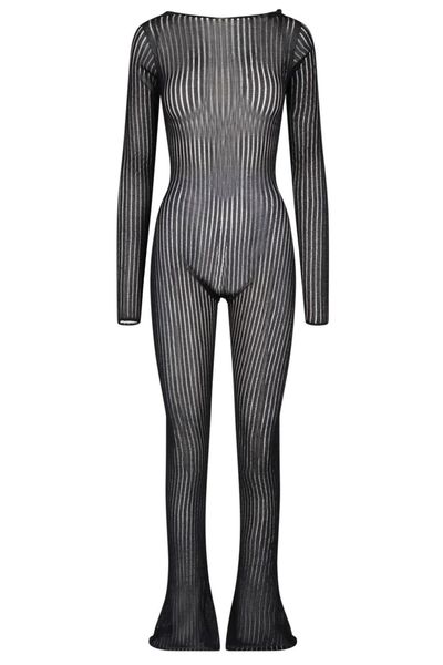 Dondup Erotica Striped Jumpsuit