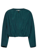 Weekend Max Mara Butterfly Cropped Zip-Up Jacket