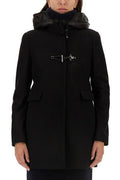 Fay Long-Sleeved Hooded Coat