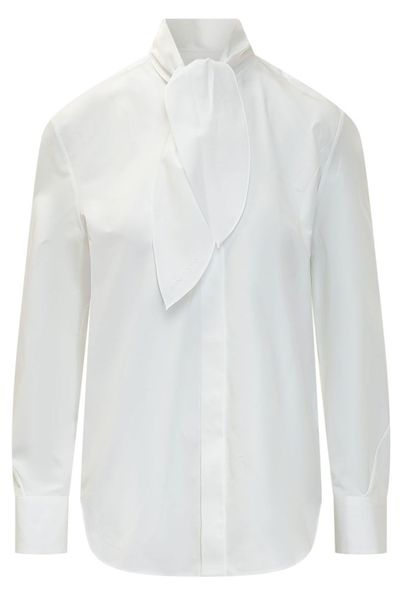 Givenchy Neck Tie Long-Sleeved Shirt