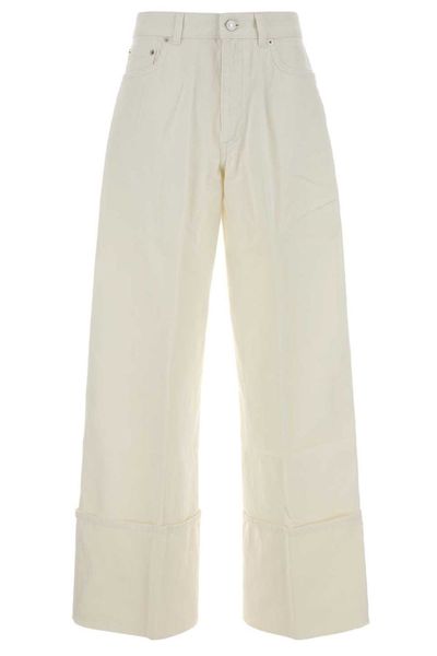 Givenchy Turn-Up Wide-Leg Jeans
