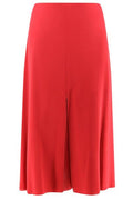 Valentino Zip Detailed Flared Midi Skirt