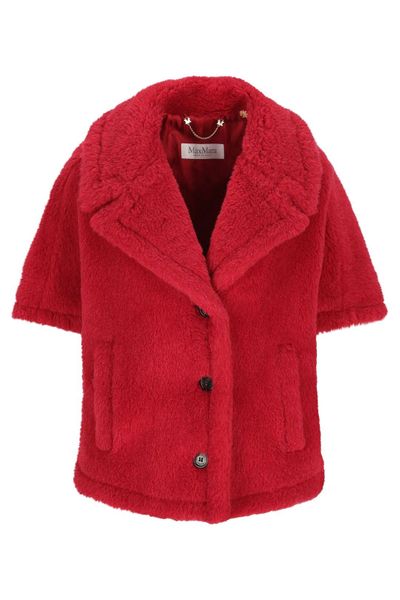 Max Mara Short-Sleeved Button-Up Coat