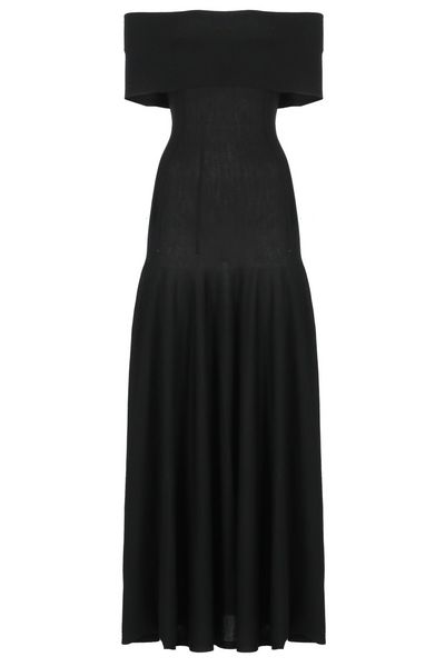 Khaite Ava Flared Maxi Dress