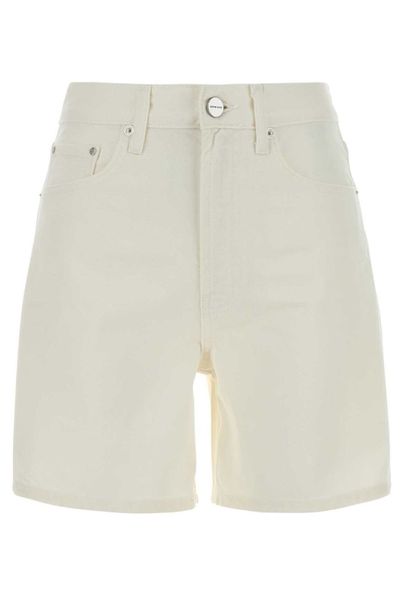 Anine Bing Kat Thigh-Length Denim Shorts