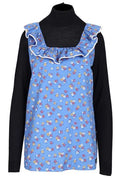 Miu Miu Floral-Motif Popeline Top