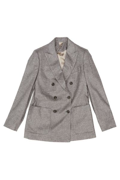Max Mara Sabbia Double-Breasted Jacket